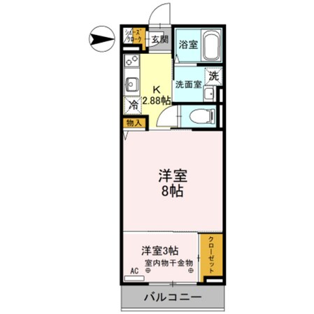 メゾン　グラシアンの物件間取画像